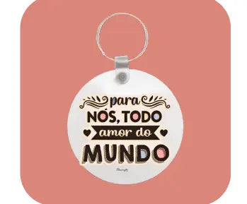 Porta Chaves Personalizável Namorados 084 - Bee my Gift