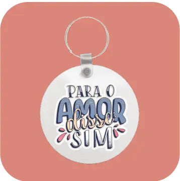 Porta Chaves Personalizável Namorados 085 - Bee my Gift