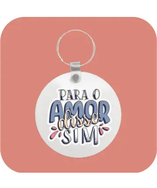 Porta Chaves Personalizável Namorados 085 - Bee my Gift