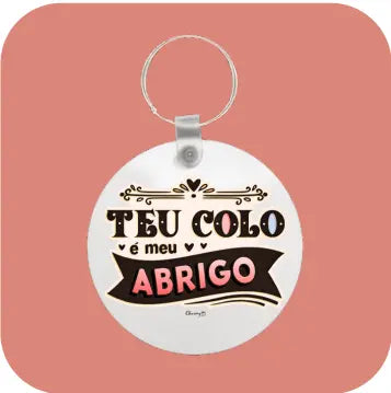 Porta Chaves Personalizável Namorados 087 - Bee my Gift