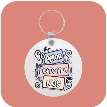 Porta Chaves Personalizável Namorados 088 - Bee my Gift
