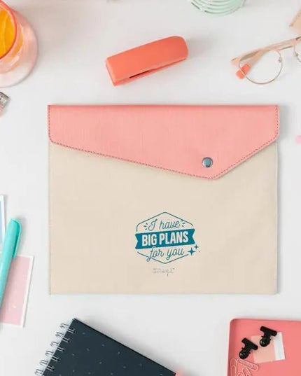 Porta - documentos - I have big plans for you - Bee my Gift