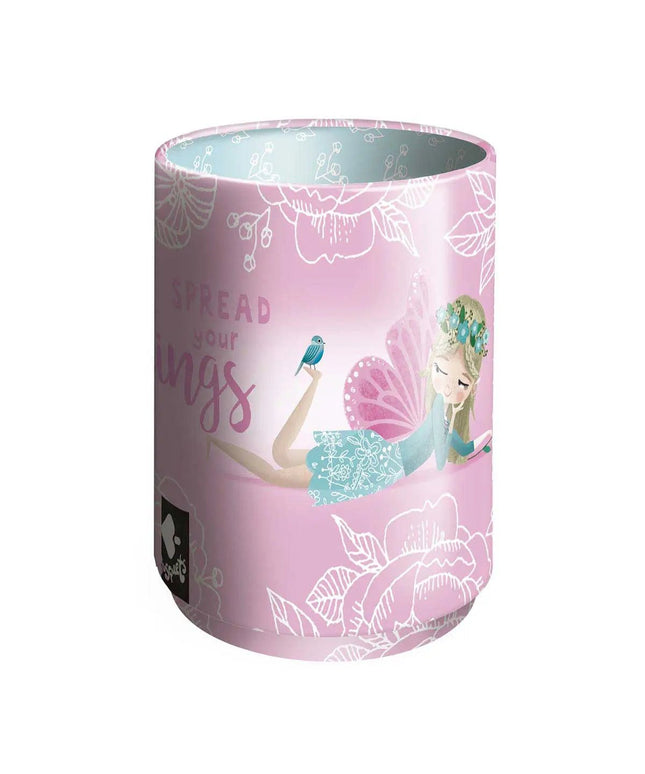 Porta Lápis Rosa Tema Fadas By Busquets - Bee my Gift