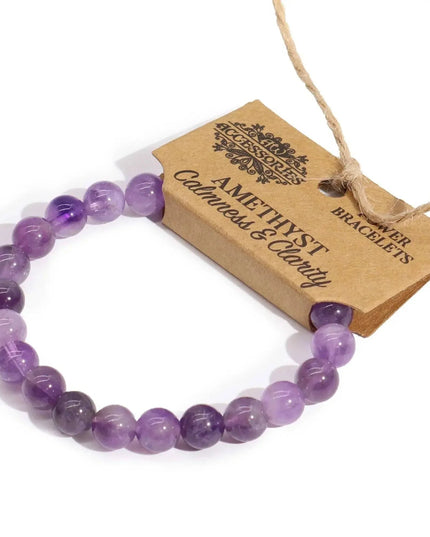 Power Bracelet - Amethyst - Bee my Gift