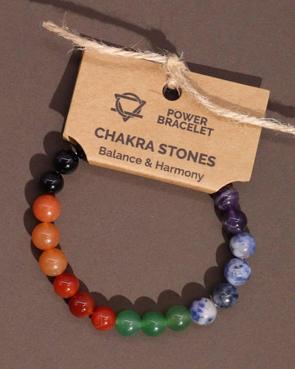 Power Bracelet - Chakra Stones - Bee my Gift