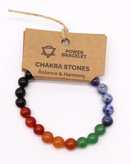 Power Bracelet - Chakra Stones - Bee my Gift