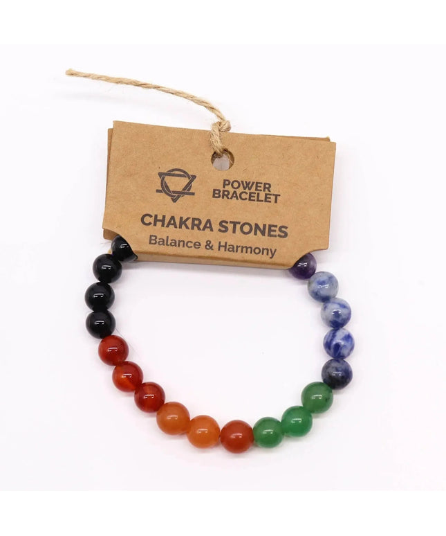 Power Bracelet - Chakra Stones - Bee my Gift