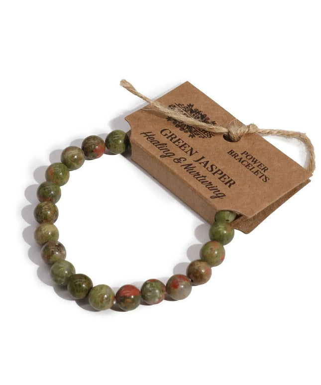 Power Bracelet - Green Jasper - Bee my Gift