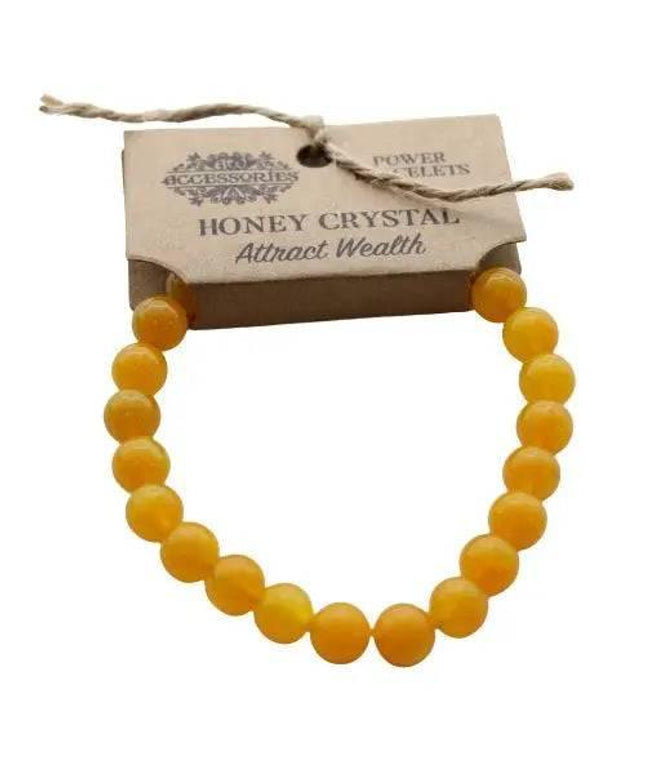 Power Bracelet - Honey Crystal - Bee my Gift