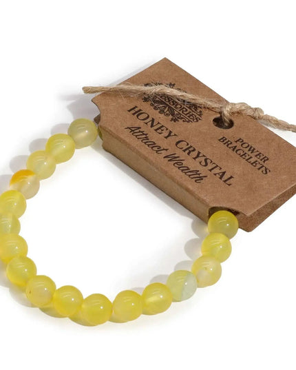 Power Bracelet - Honey Crystal - Bee my Gift