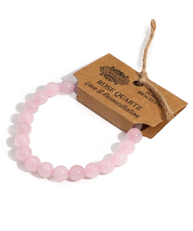 Power Bracelet - Rose Quartz - Bee my Gift