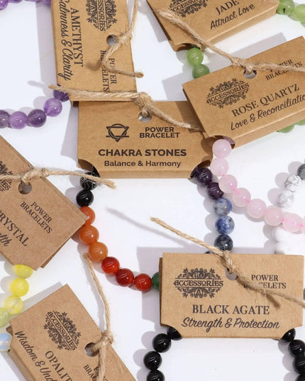 Power Bracelet - White Jasper - Bee my Gift