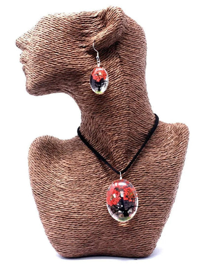 Pressed Flowers - Tree of Life set - Coral - Bee my Gift