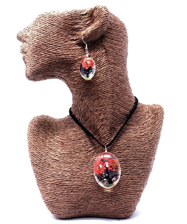 Pressed Flowers - Tree of Life set - Coral - Bee my Gift