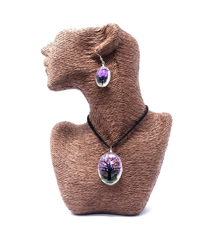 Pressed Flowers - Tree of Life set - Lavender - Bee my Gift