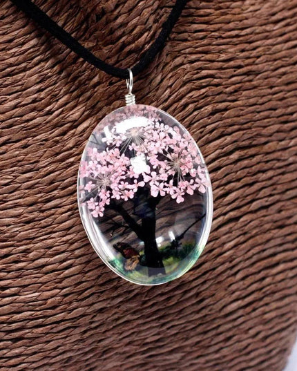 Pressed Flowers - Tree of Life set - Pink - Bee my Gift