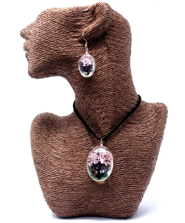 Pressed Flowers - Tree of Life set - Pink - Bee my Gift