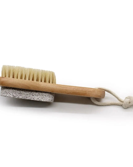 Pumice Backed Brush for Skin Exfoliation - Bee my Gift