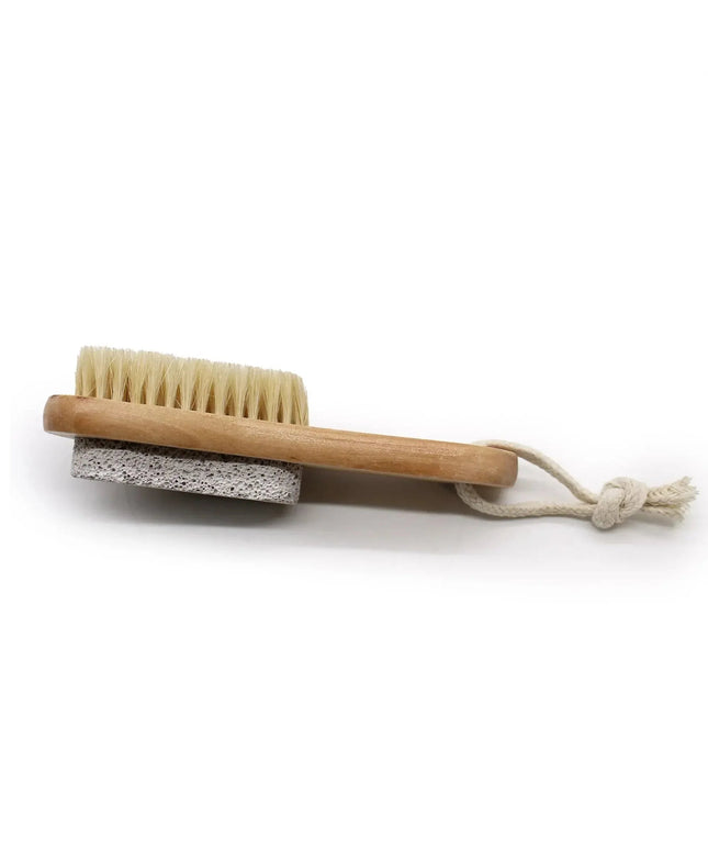 Pumice Backed Brush for Skin Exfoliation - Bee my Gift