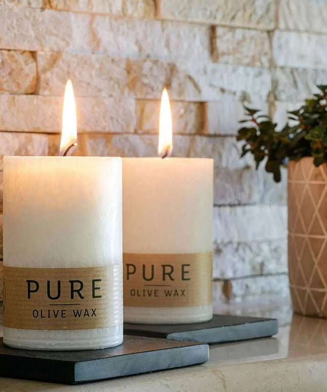 Pure Olive Wax Candles - Buy Olive Wax Candles Online - Bee my Gift