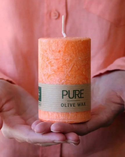 Pure Olive Wax Candles - Buy Olive Wax Candles Online - Bee my Gift