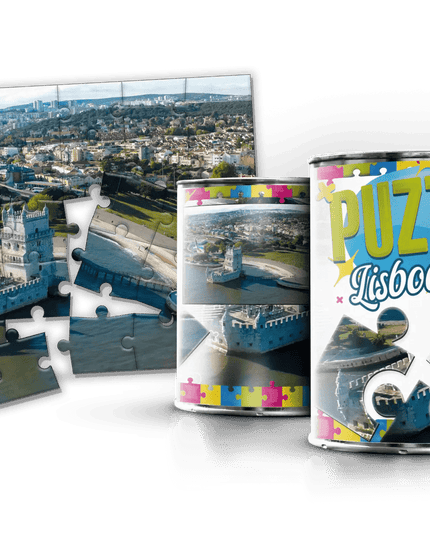 Puzzle Distrito de Lisboa - Torre de Belém - Bee my Gift