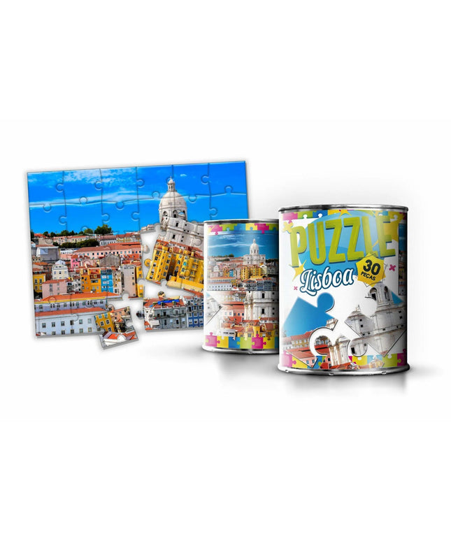Puzzle em Lata Cidade de Lisboa - Bee my Gift