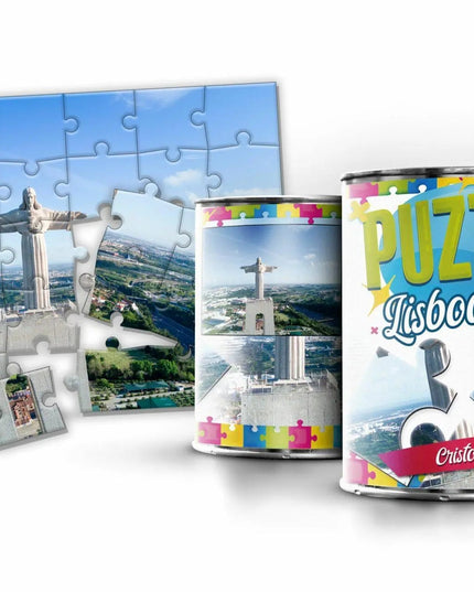 Puzzle em Lata Cristo Rei em Lisboa - Bee my Gift