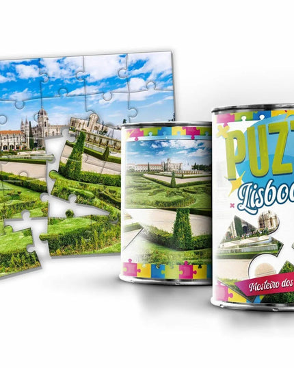 Puzzle em Lata Mosteiro dos Jerónimos - Bee my Gift