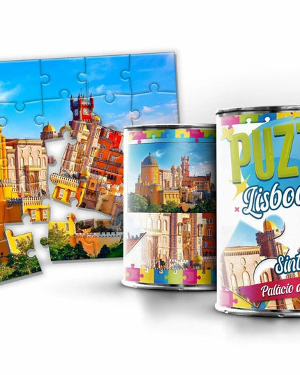 Puzzle em Lata Palácio da Pena em Sintra - Bee my Gift