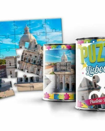 Puzzle em Lata Panteão Nacional em Lisboa - Bee my Gift