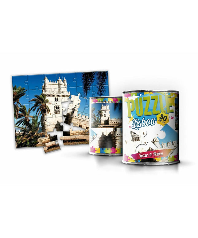 Puzzle em Lata Torre de Belém - Bee my Gift