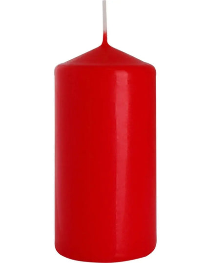 Red Pillar Candle 60x120mm for Long - Lasting Burn - Bee my Gift