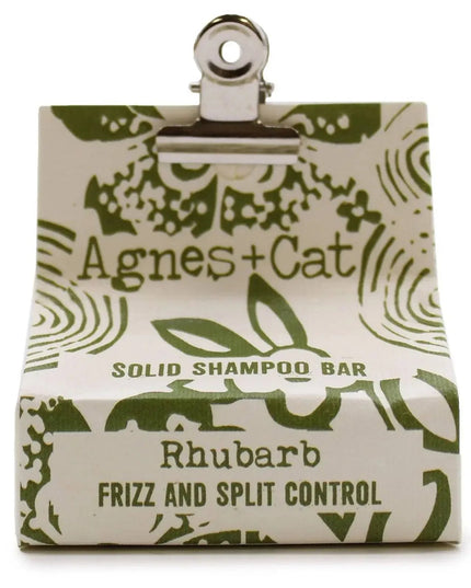 Rhubarb Solid Shampoo for Healthy Hair - Bee my Gift