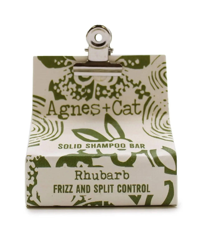 Rhubarb Solid Shampoo for Healthy Hair - Bee my Gift