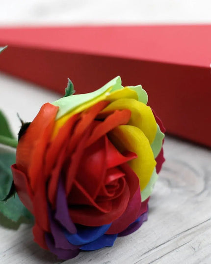 Rosa Arco Iris Sabão - Bee my Gift
