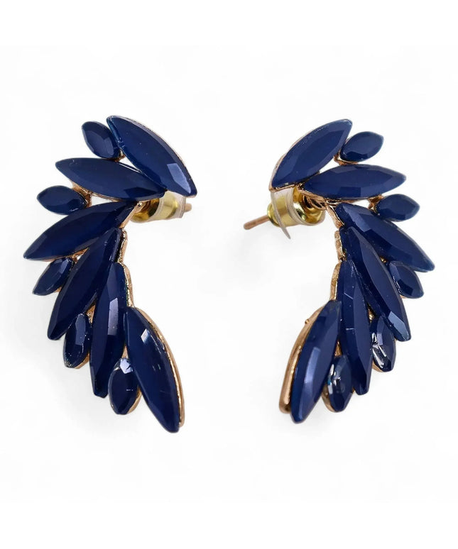 Royal Blue - Vintage Glass - Angel Wings - Earrings - Bee my Gift