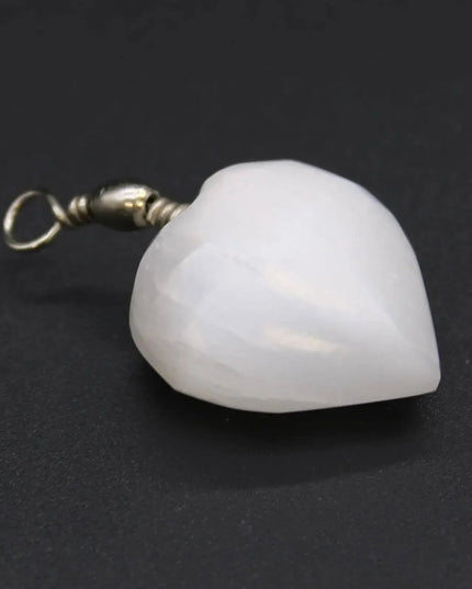 Selenite Heart Pendant - Bee my Gift