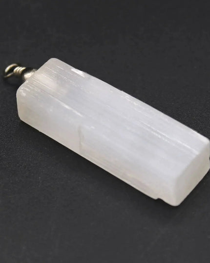 Selenite Natural Pendent - Bee my Gift