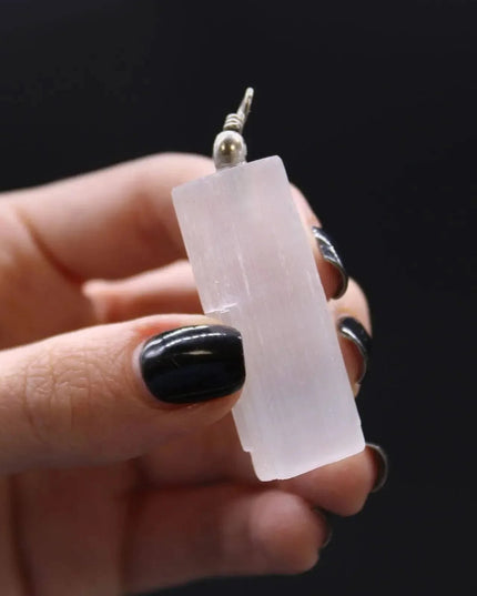 Selenite Natural Pendent - Bee my Gift