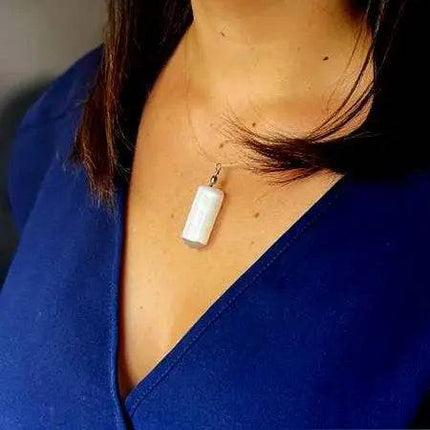 Selenite Obelix Pendant - SEO Expert Edition - Bee my Gift