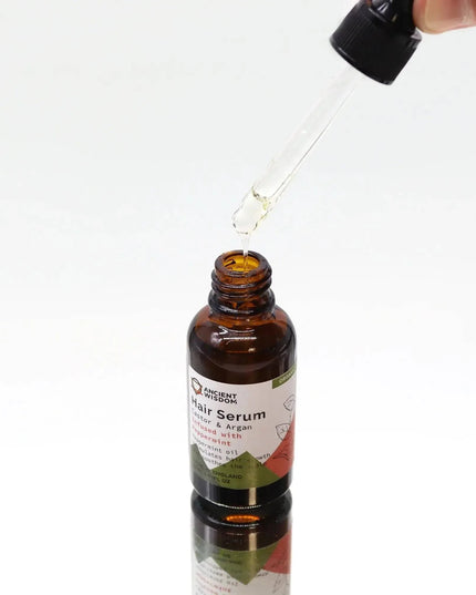 Sérum capilar orgânico de hortelã - pimenta 30ml para o cuidado do cabelo - Bee my Gift