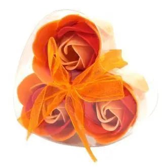 Set 3 de Rosas Laranja de Sabão - Bee my Gift