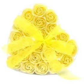 Set de 24 Rosas Amarelas de Sabão - Bee my Gift