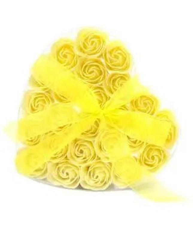 Set de 24 Rosas Amarelas de Sabão - Bee my Gift