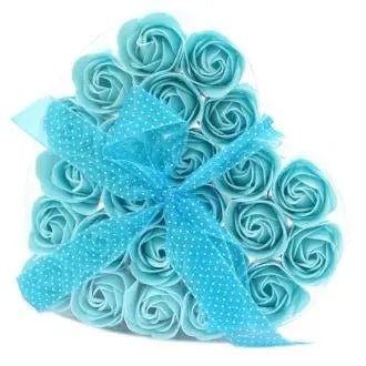Set de 24 Rosas Azuis de Sabão - Bee my Gift