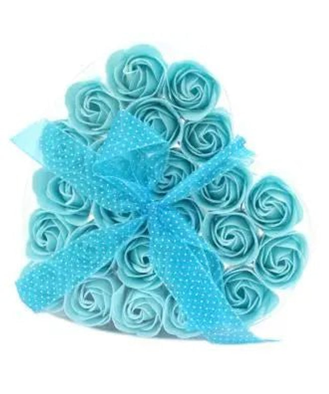 Set de 24 Rosas Azuis de Sabão - Bee my Gift