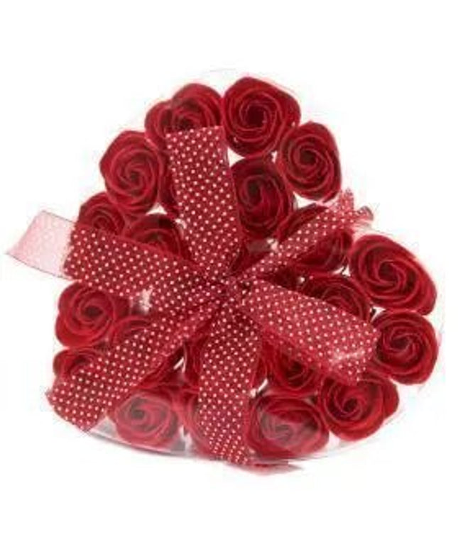 Set de 24 Rosas Vermelhas de Sabão - Bee my Gift