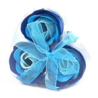 Set de 3 flores de Sabão caixa coração - Bee my Gift