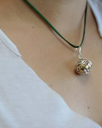Silver Angel Bell - Healing - 23mm - Bee my Gift